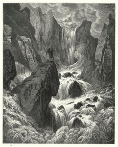 Illustration de Gustave Doré pour Le Paradis Perdu de Milton, Livre IX, vers 74, 75 - Gustave Dore